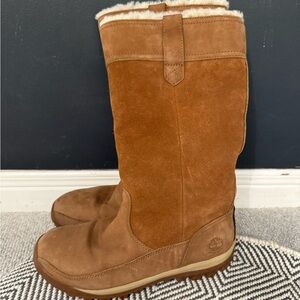 Timberland Tan Suede Boots